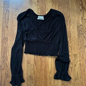 Urban outfitters plunge cotton top